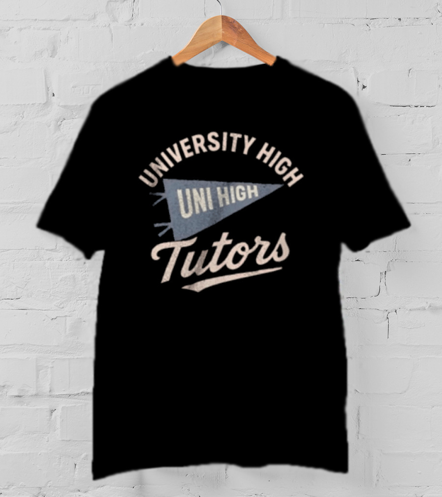 University High Uni High Tutors Pennant Classic College T-Shirt