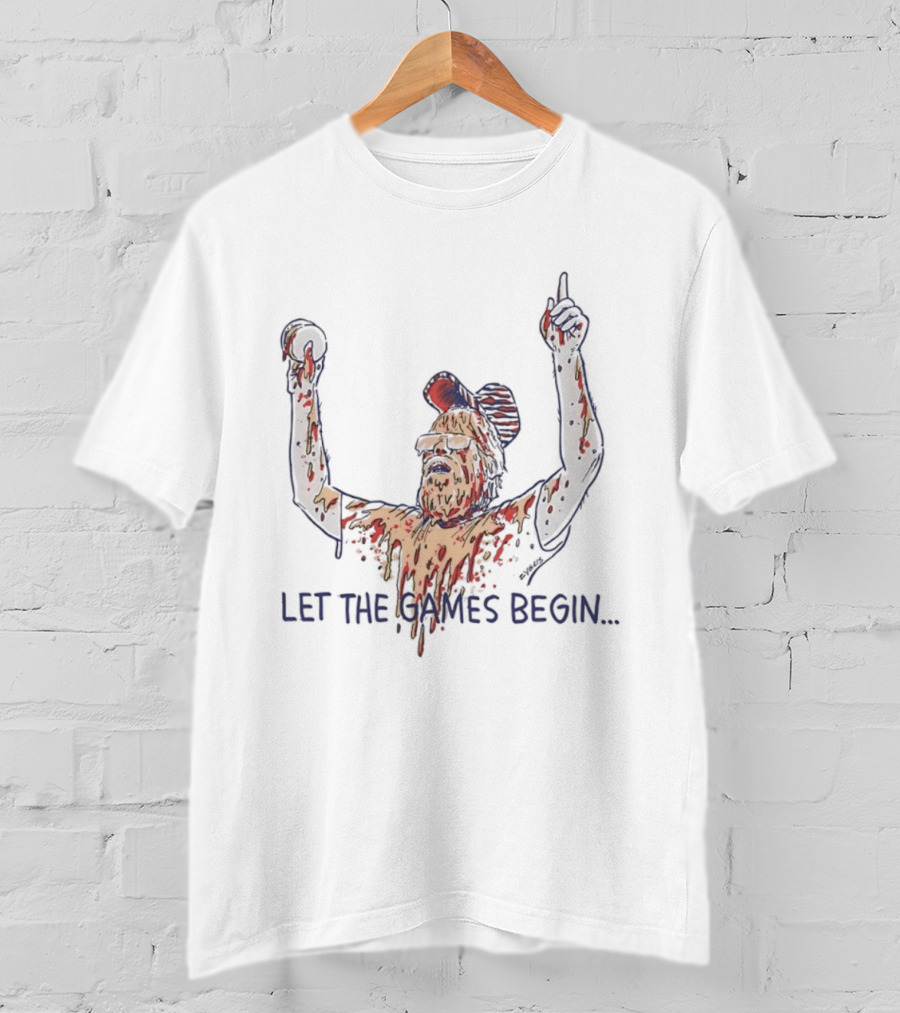 Let The Games Begin Buffalo Bills Football Fan Celebration T-Shirt