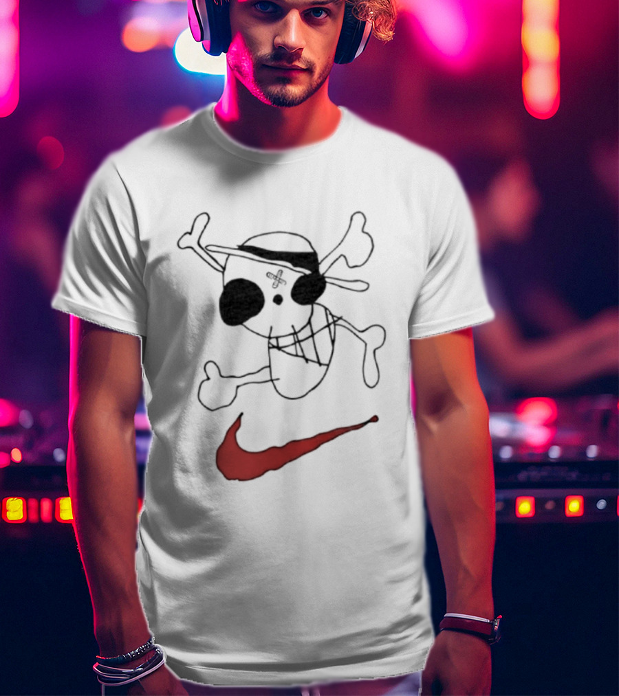 One Piece Luffy Iwara Jolly Roger 2026 Nike T-Shirt