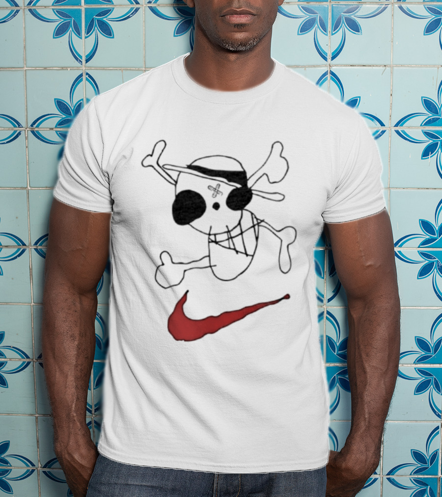 One Piece Luffy Iwara Jolly Roger 2026 Nike T-Shirt