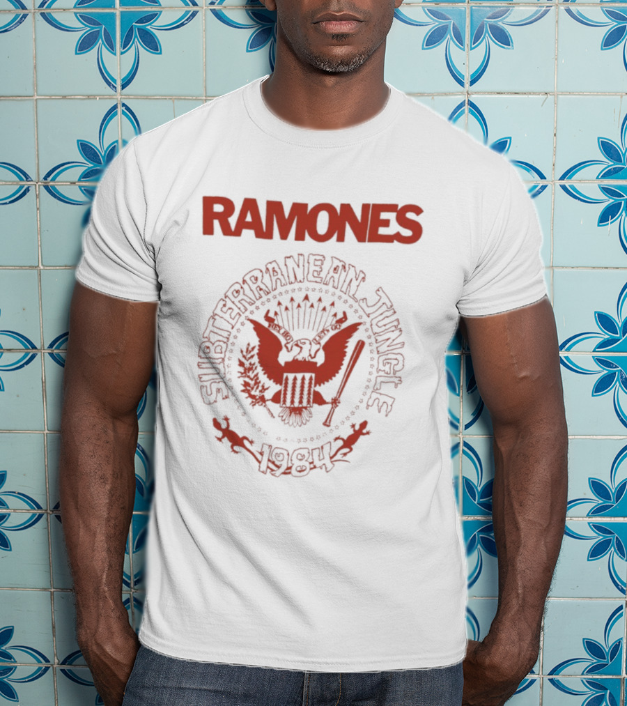 Ramones Subterranean Jungle 1984 Hey Ho Let's Go T-Shirt
