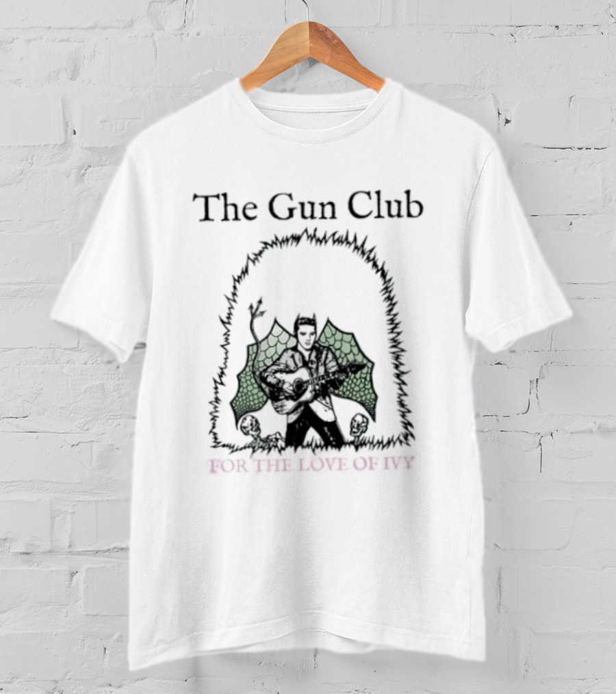 The Gun Club For The Love Of Ivy Bat Wings Jeffrey Lee Pierce T-Shirt