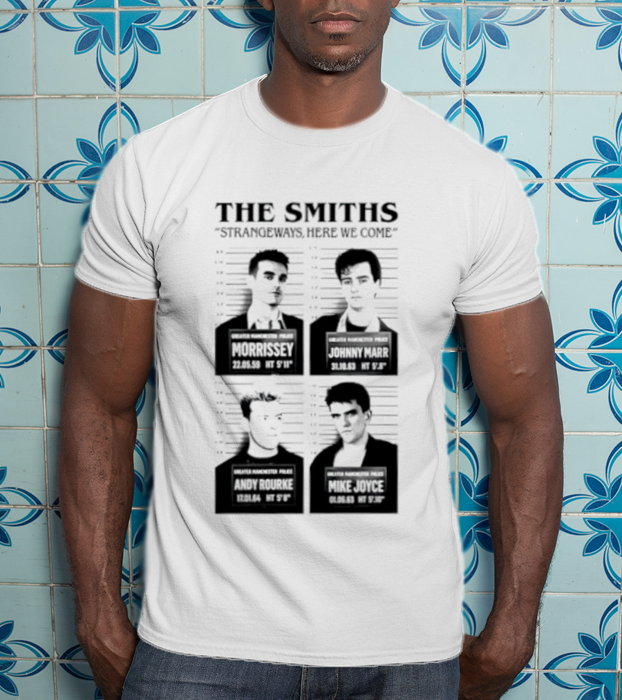 The Smiths Strangeways Here We Come Morrissey Johnny Marr Shots T-Shirt