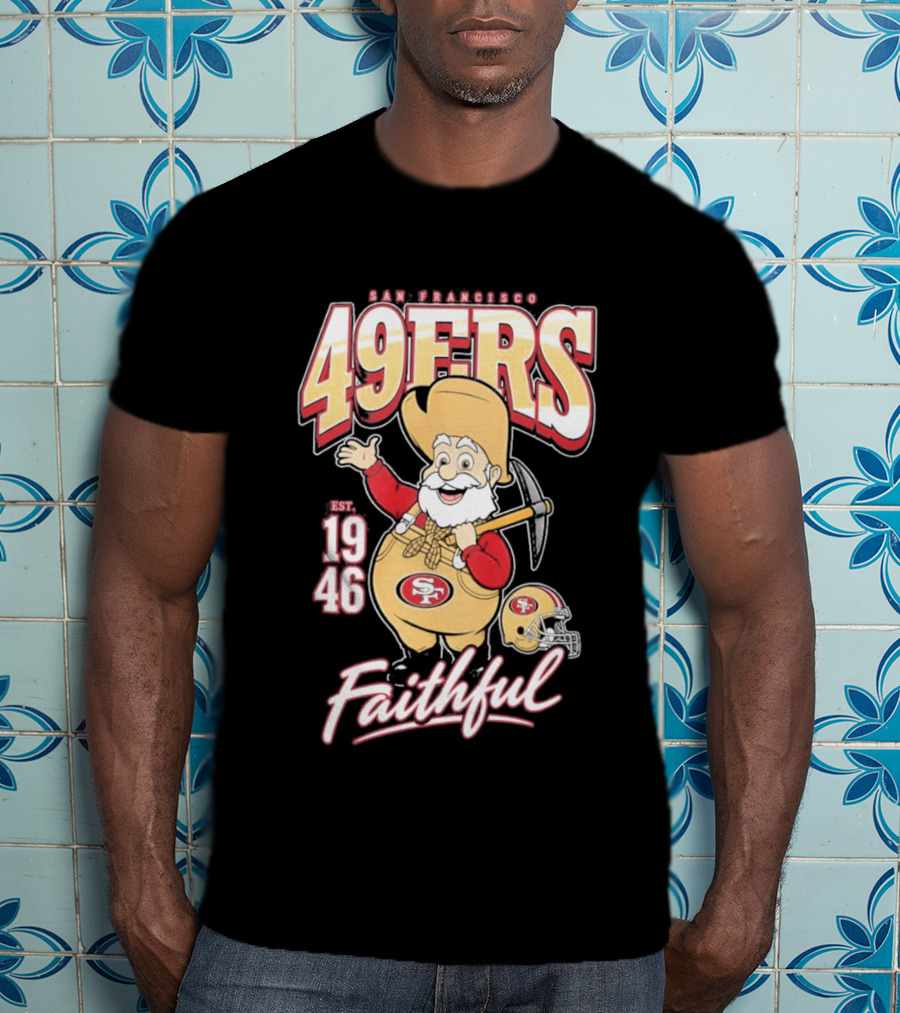 San Francisco 49ers Stinky Pete Faithful Est 1946 T-Shirt