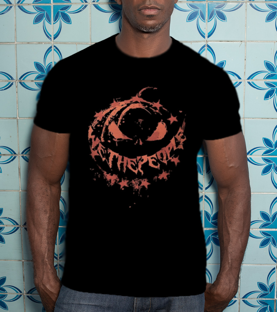 We The People Pumpkin Stars Halloween T-Shirt
