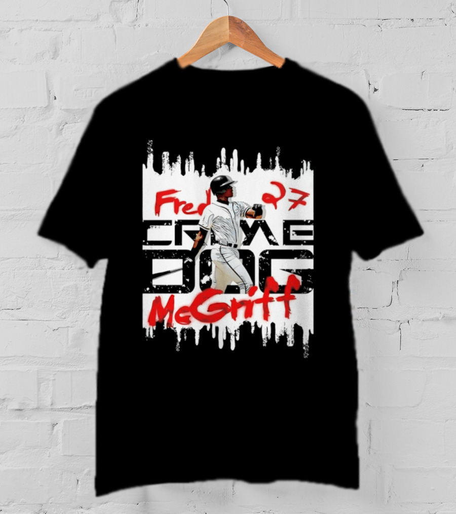 Fred McGriff 27 Atlanta Braves Baseball Player T-Shirt