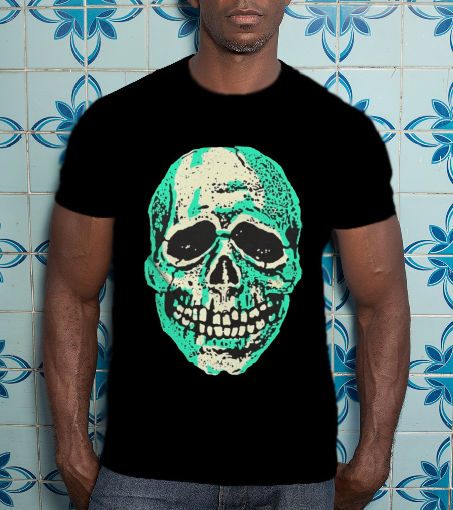Halloween Trio Skull Spooky Gothic T-Shirt