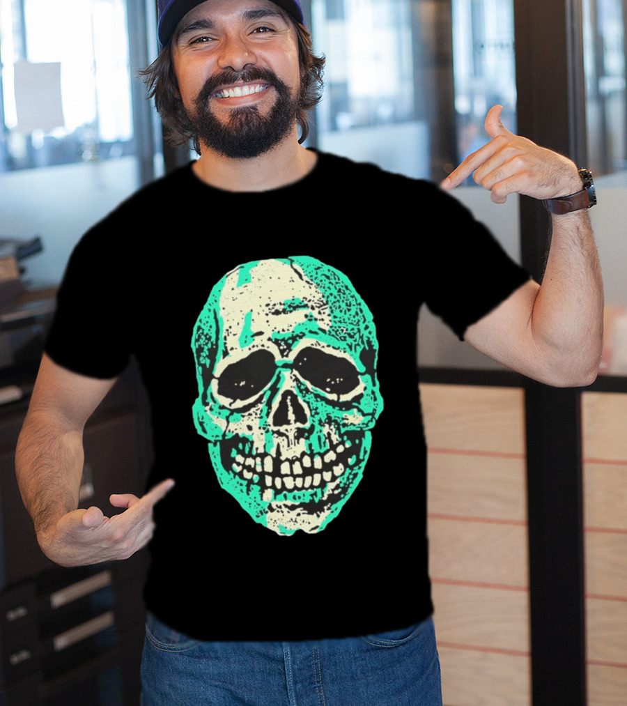Halloween Trio Skull Spooky Gothic T-Shirt