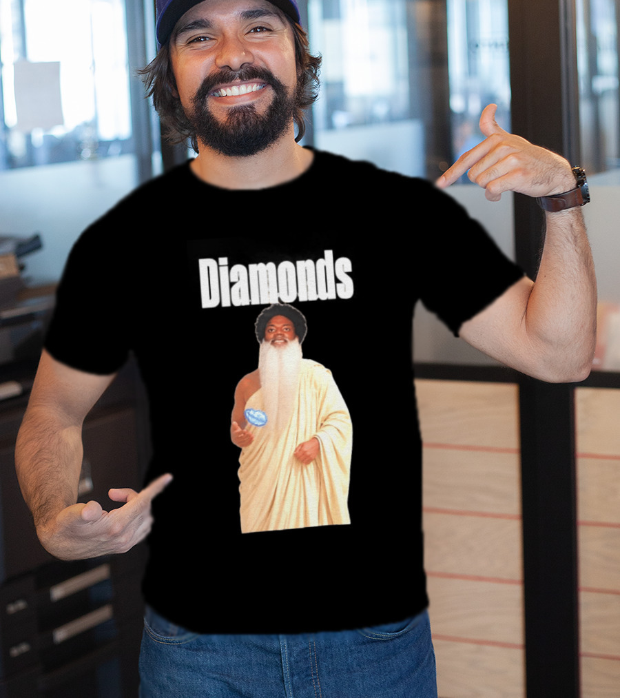IShowSpeed La Peace Diamonds Meme Gandalf T-Shirt