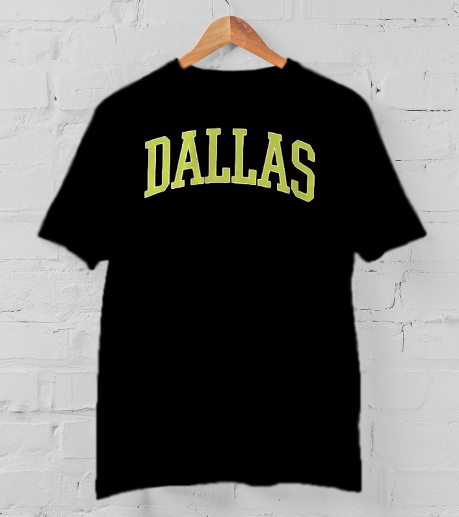 Jessica Shepard 32 Dallas Wings 2026 WNBA Shirsey Name And Number 2 Sided Dallas Arch T-Shirt