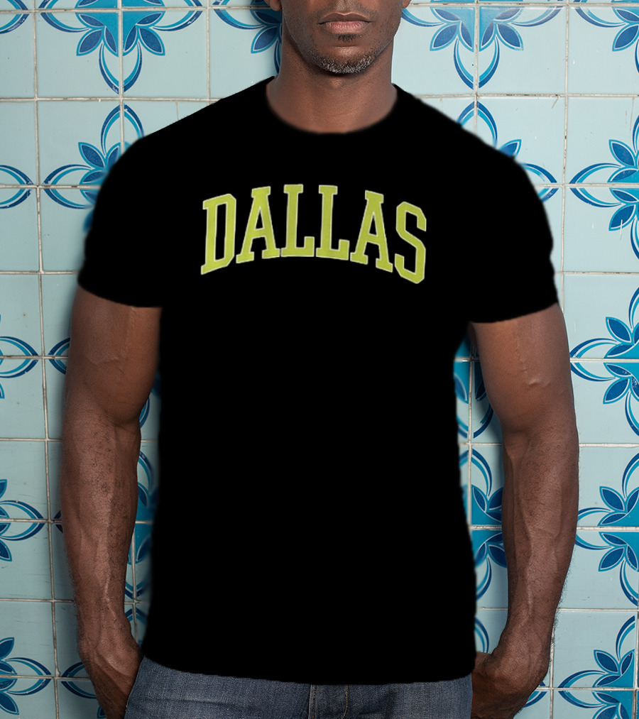 Jessica Shepard 32 Dallas Wings 2026 WNBA Shirsey Name And Number 2 Sided Dallas Arch T-Shirt