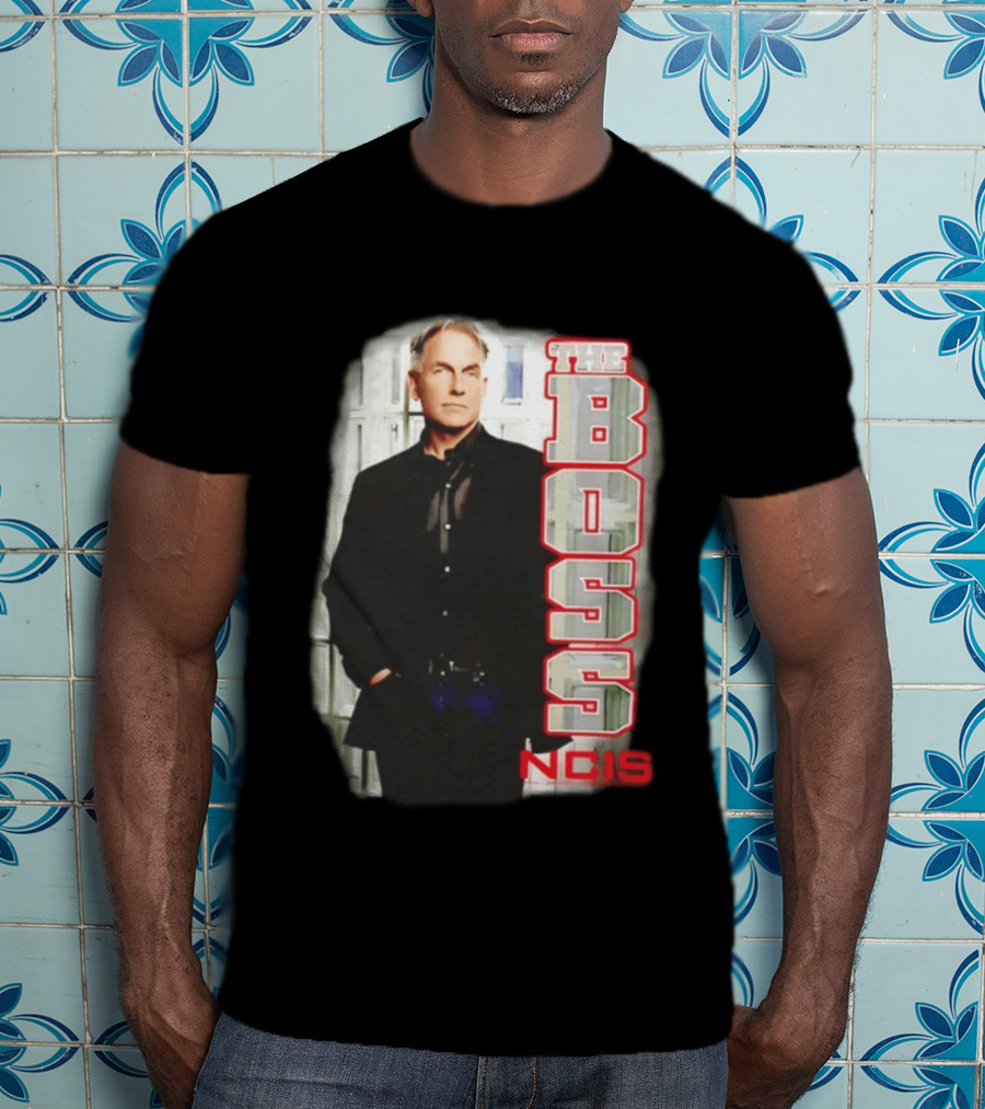 Mark Harmon The Boss NCIS Leroy Jethro Gibbs T-Shirt