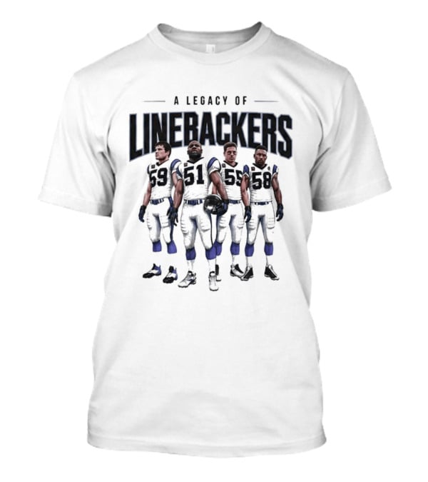 Carolina Panthers A Legacy Of Linebackers T-Shirt