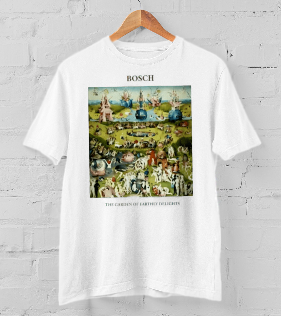 Bosch The Garden Of Earthly Delights Painting T-Shirt