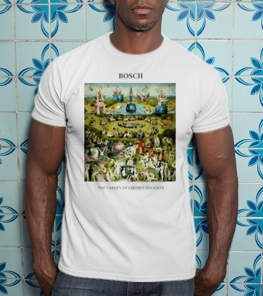 Bosch The Garden Of Earthly Delights Painting T-Shirt