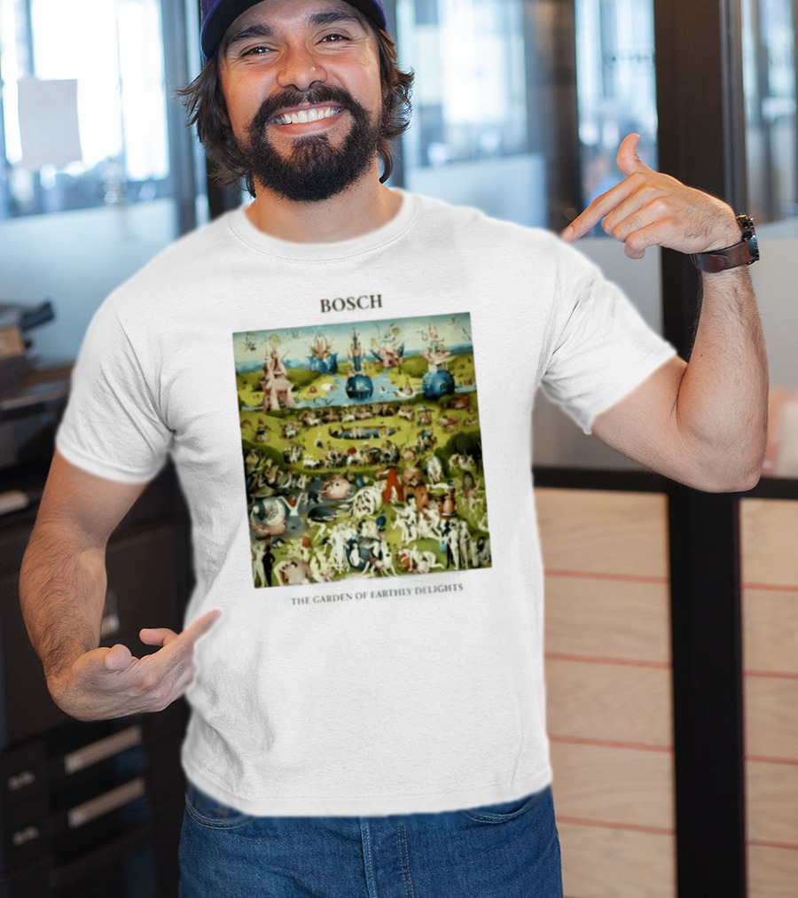 Bosch The Garden Of Earthly Delights Painting T-Shirt