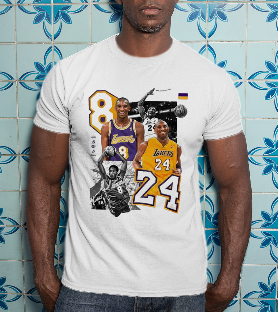 Kobe Bryant Los Angeles Lakers 8 24 Mamba Day T-Shirt