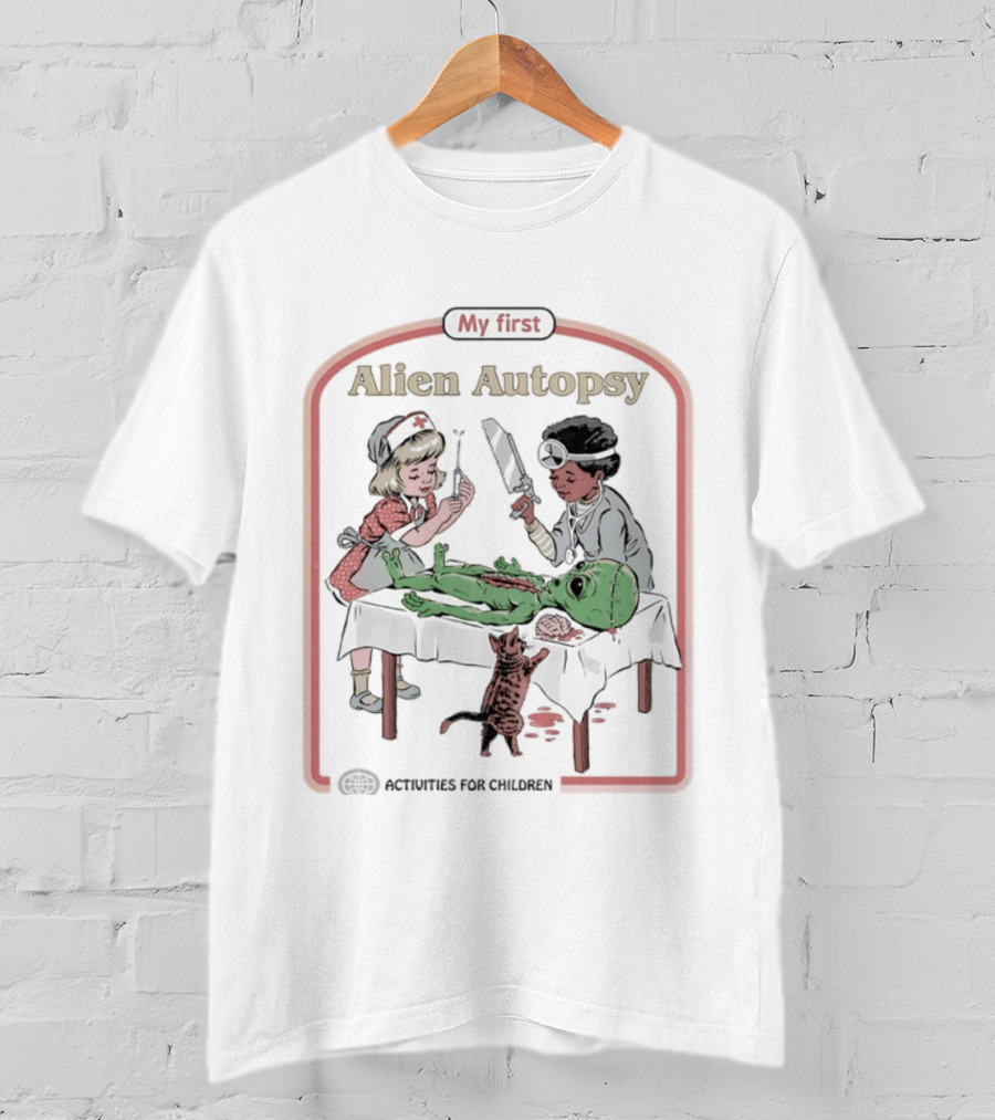 My First Alien Autopsy Activities For Children T-Shirt