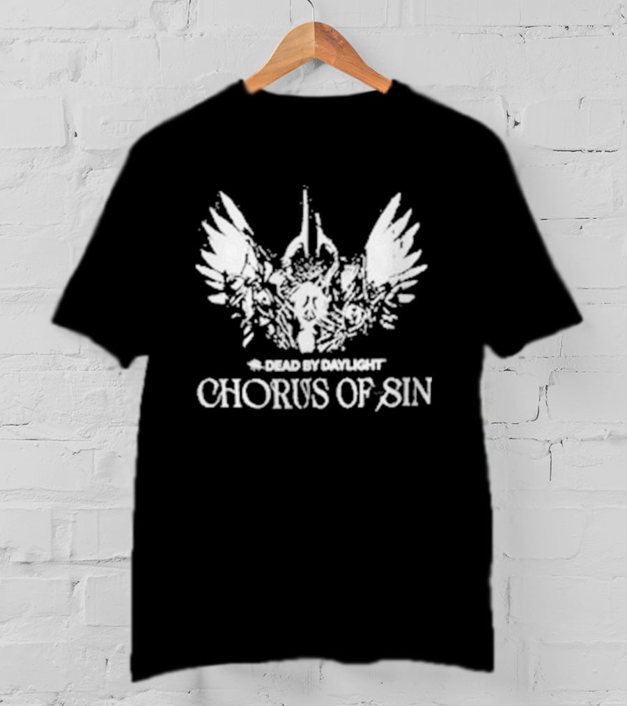 Dead By Daylight Chorus Of Sin Winged Skull T-Shirt