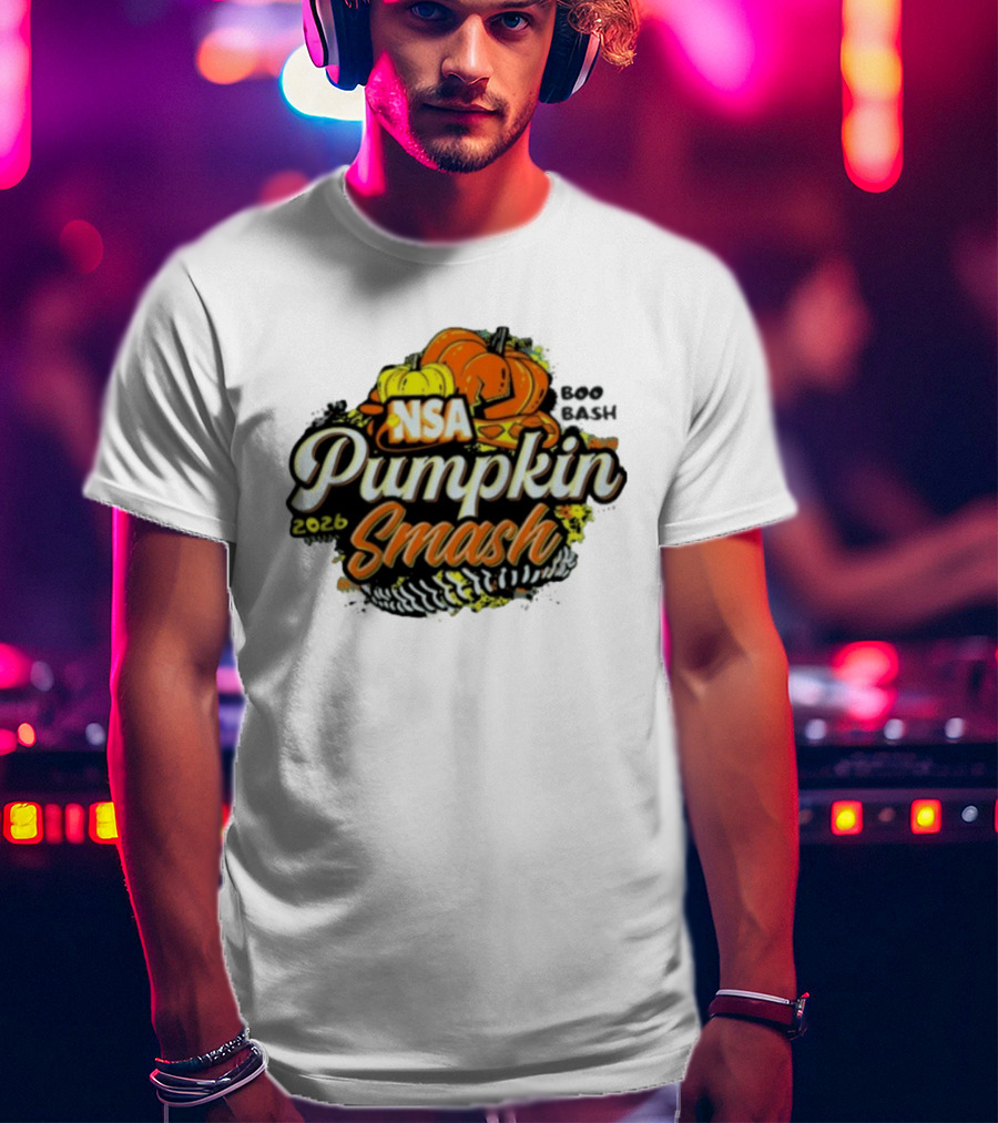 2026 NSA Pumpkin Smash Fastpitch Tournament T-Shirt
