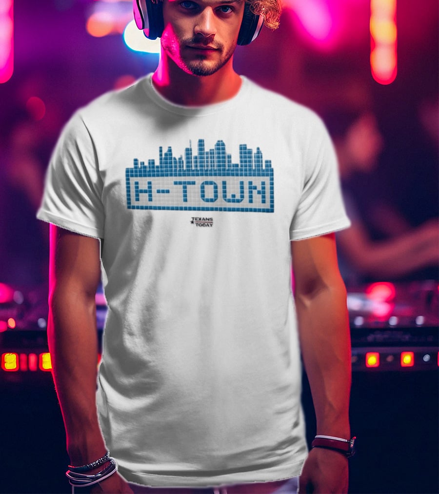 H Town Skyline Texans T-Shirt