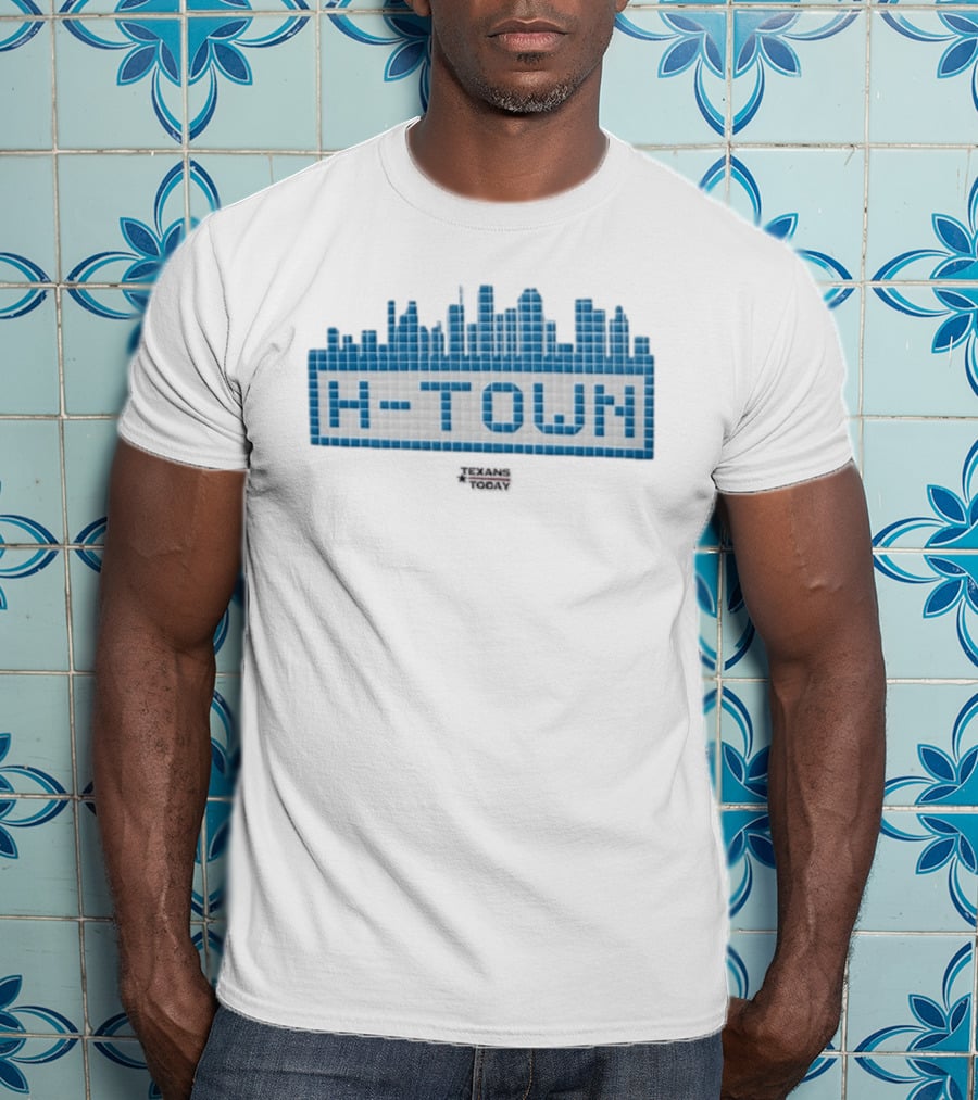 H Town Skyline Texans T-Shirt