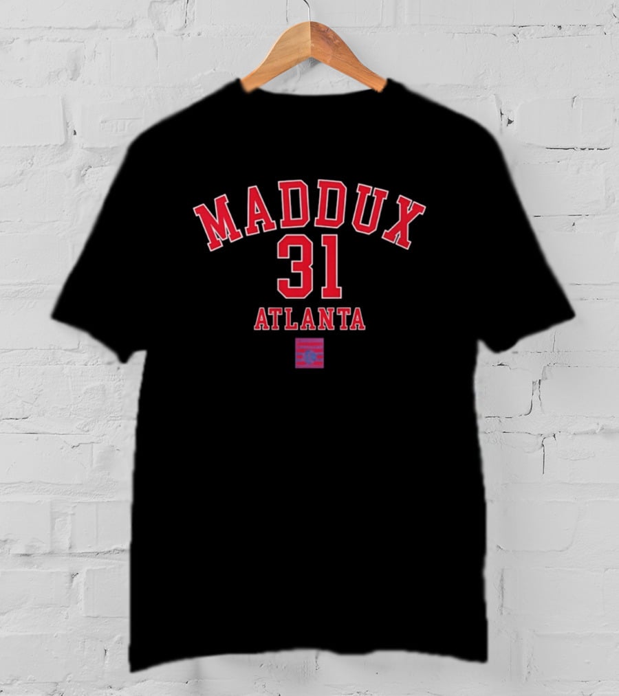 Greg Maddux 31 Atlanta Braves October's Finest T-Shirt