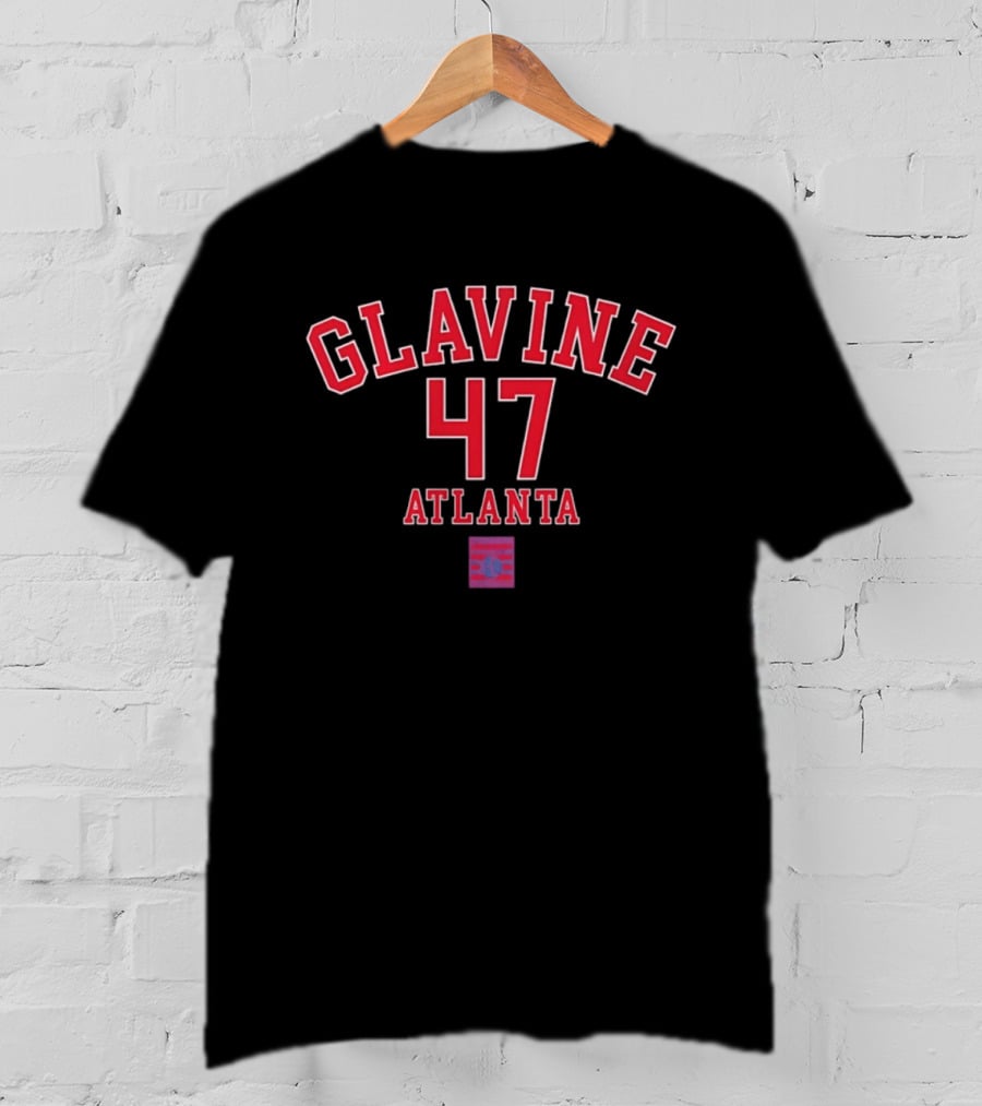 Glavine 47 Atlanta Braves October's Finest Baseball T-Shirt