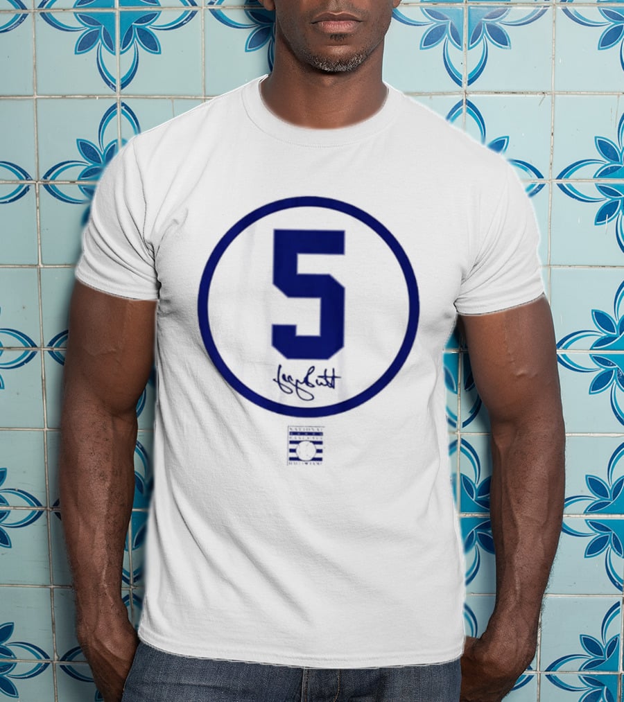 George Brett Signature Number 5 Baseball T-Shirt