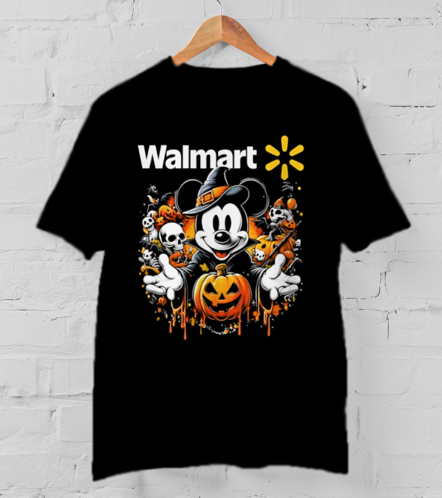 Walmart Mickey Mouse Halloween Pumpkin Magic 2026 T-Shirt
