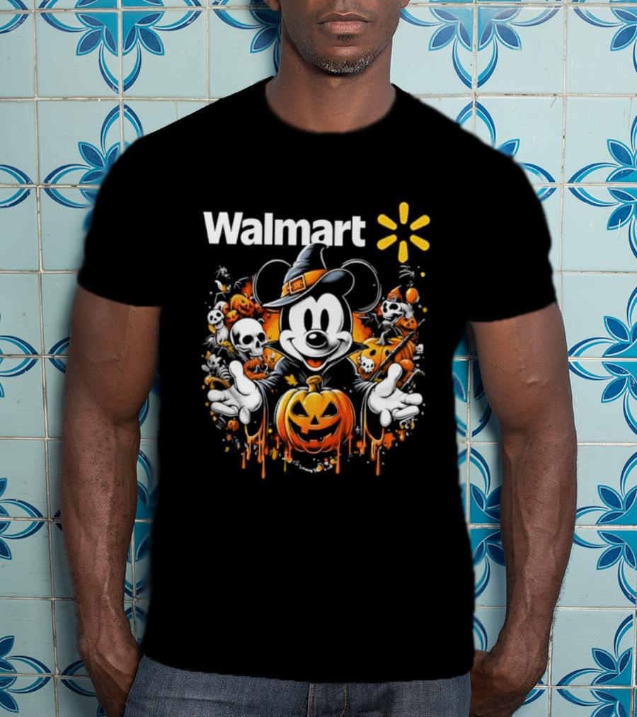 Walmart Mickey Mouse Halloween Pumpkin Magic 2026 T-Shirt