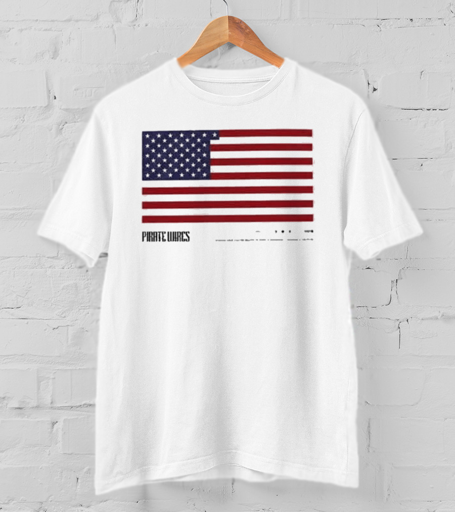 Pirate Wires Moon Should Be A State US Flag T-Shirt