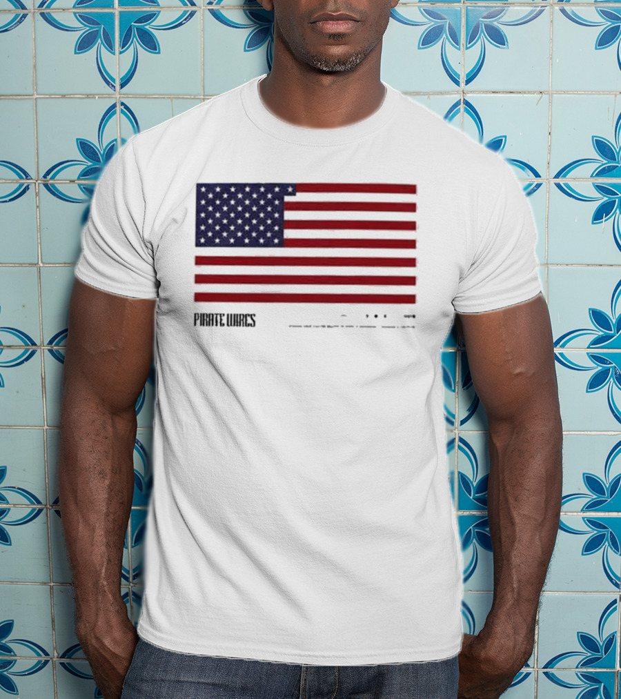 Pirate Wires Moon Should Be A State US Flag T-Shirt