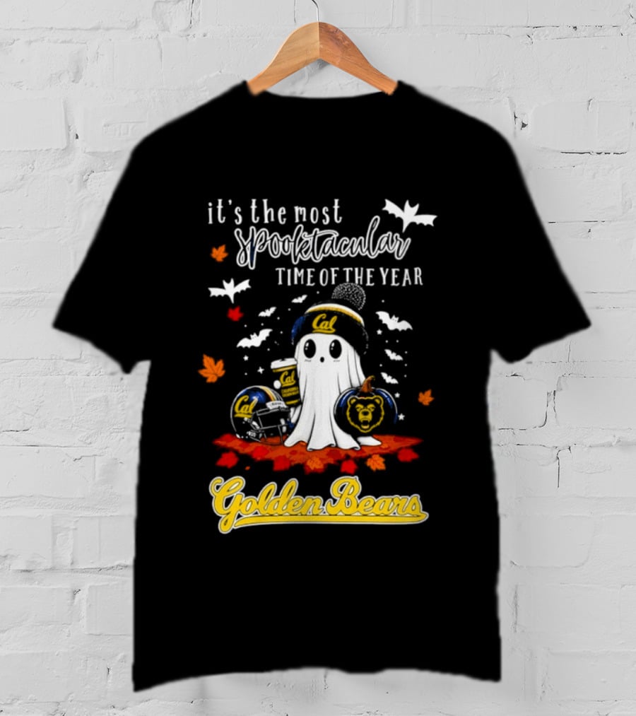 California Golden Bears Halloween Ghost Spooktacular Time Of The Year 2026 T-Shirt