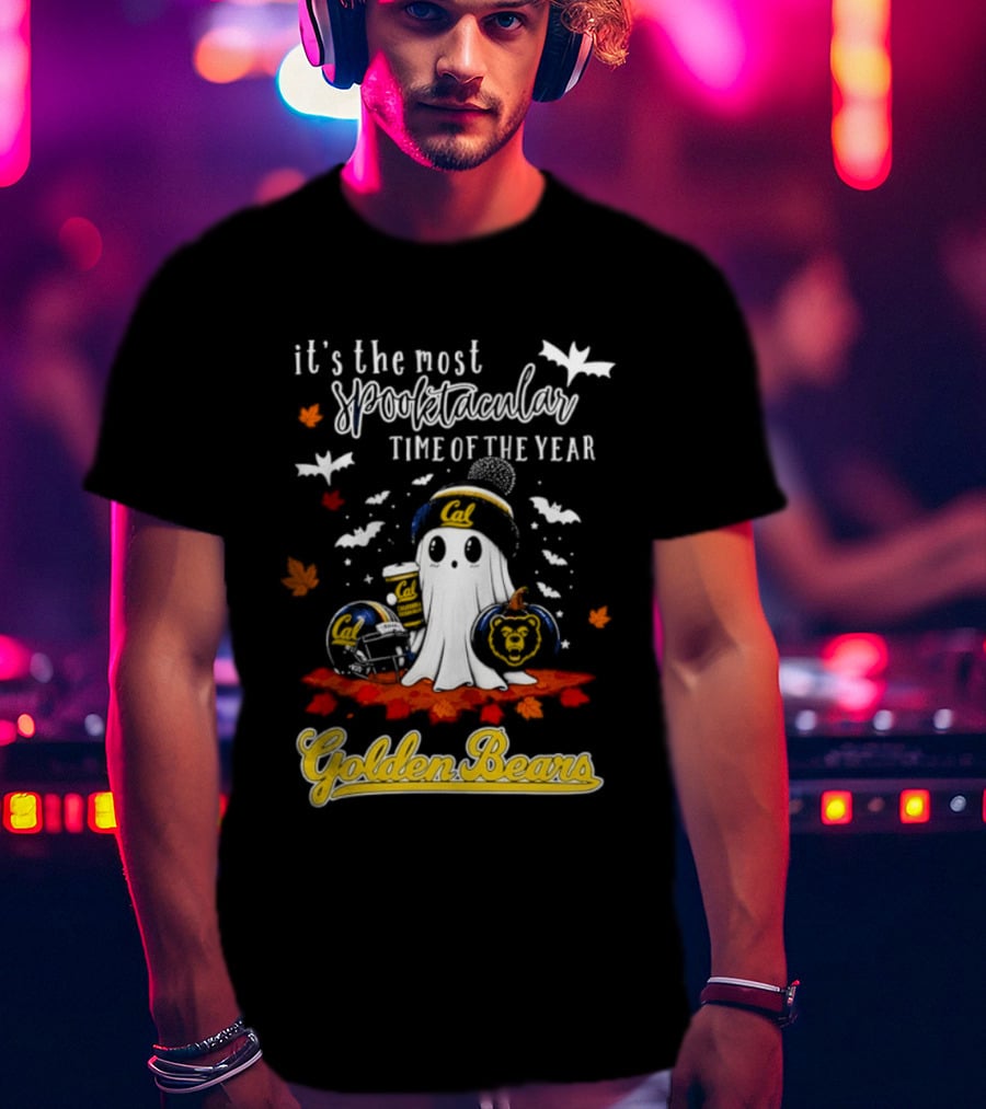 California Golden Bears Halloween Ghost Spooktacular Time Of The Year 2026 T-Shirt