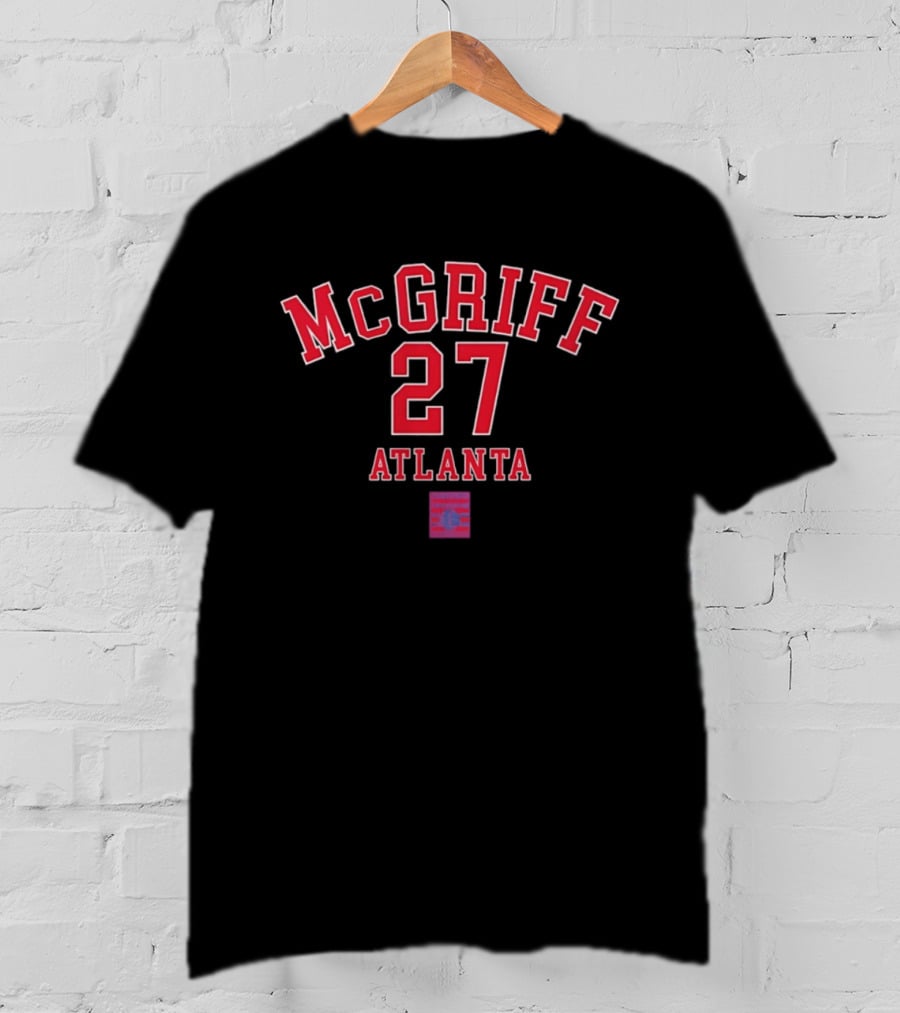 Fred McGriff 27 Atlanta Braves October's Finest T-Shirt