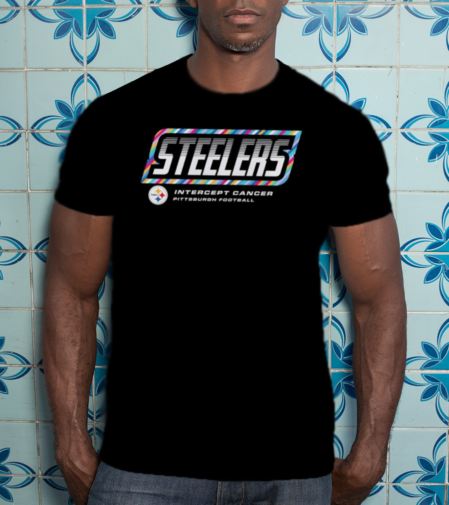 Pittsburgh Steelers Crucial Catch Intercept Cancer 2026 NFL Team Support T-Shirt