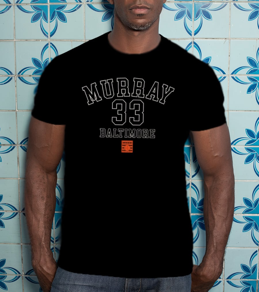 Murray 33 Baltimore Orioles October's Finest Vintage Charm T-Shirt