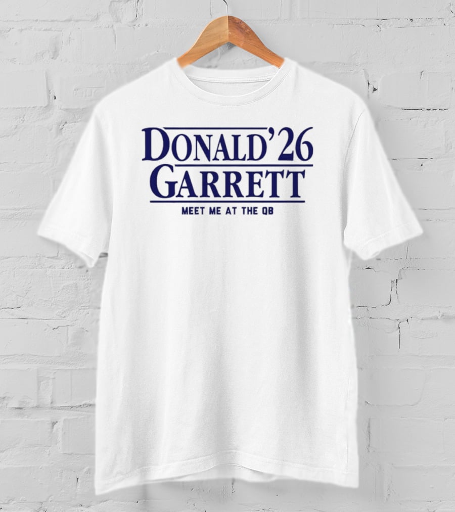 Donald Garrett '26 Meet Me At The QB T-Shirt