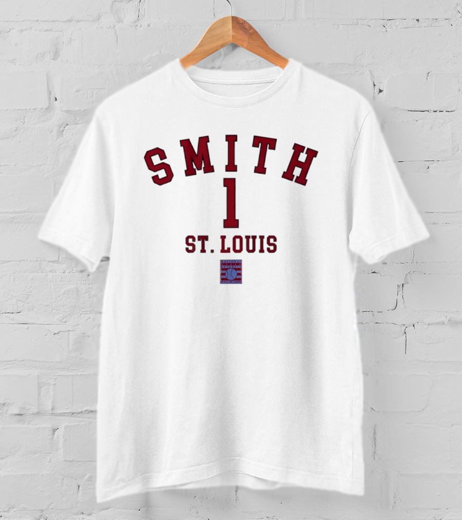 Smith 1 St. Louis Cardinals Ozzie October's Finest T-Shirt