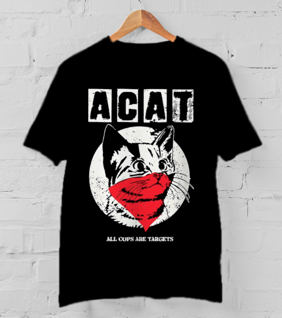 ACAT All Cops Are Targets Cat Bandana T-Shirt