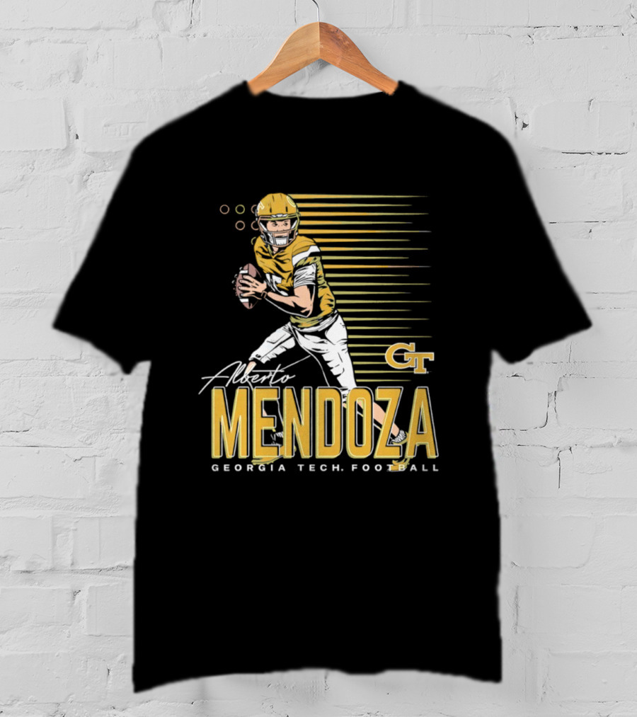 Alberto Mendoza Georgia Tech Football CT T-Shirt