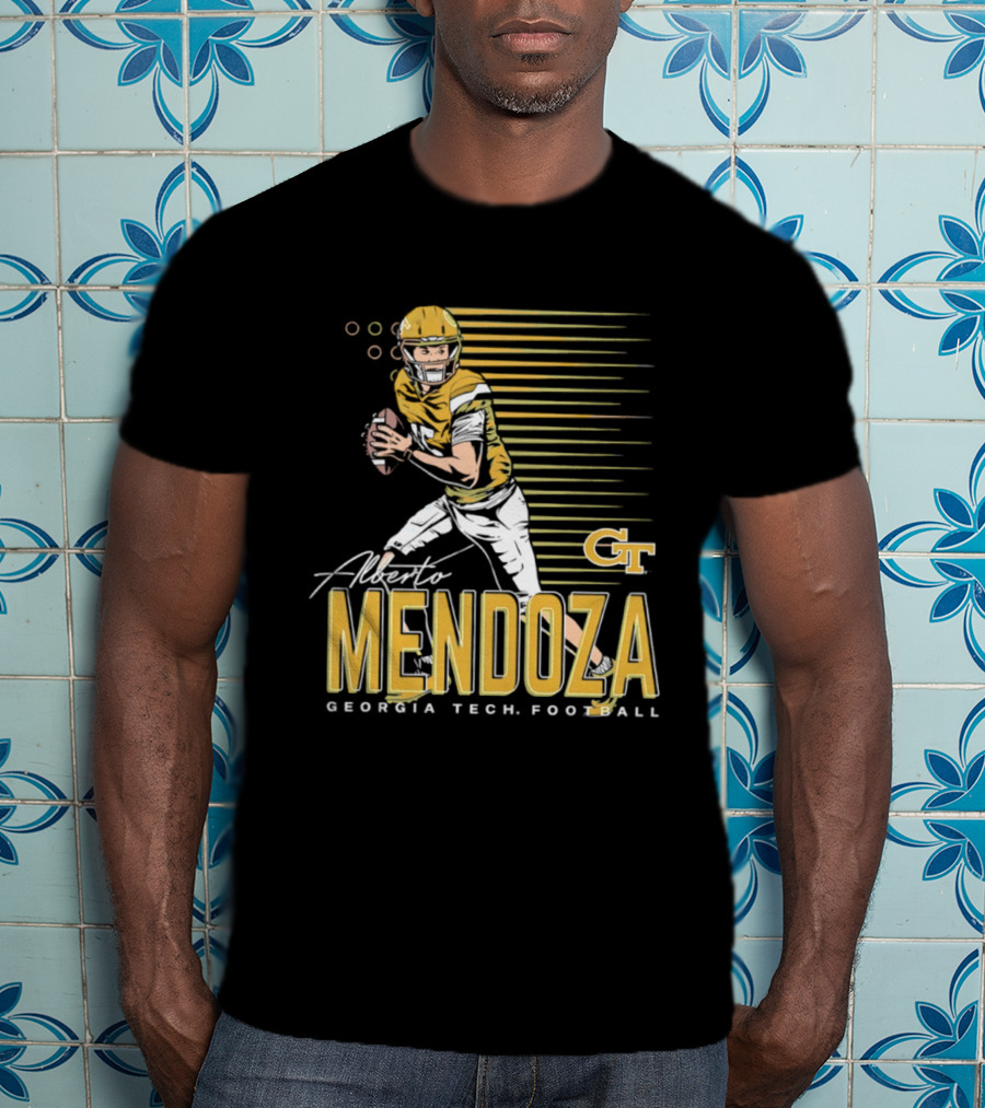Alberto Mendoza Georgia Tech Football CT T-Shirt