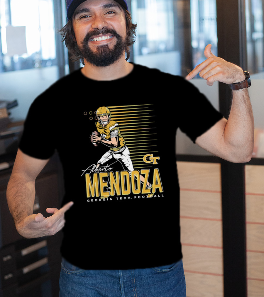 Alberto Mendoza Georgia Tech Football CT T-Shirt