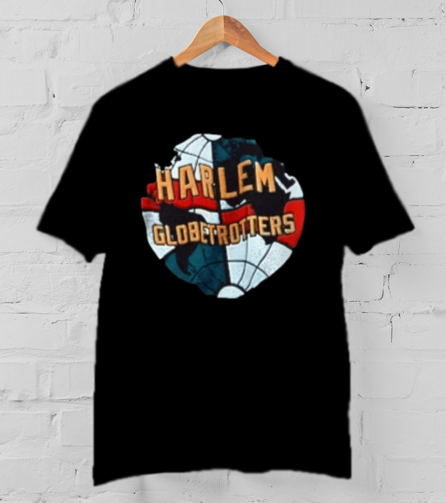 Harlem Globetrotters Basketball Globe T-Shirt