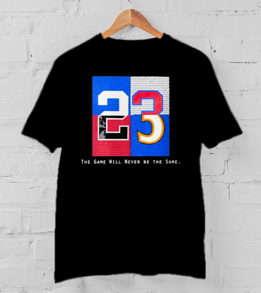 Shota Imanaga 23 The Game Will Never Be The Same Colorful Number Mashup T-Shirt
