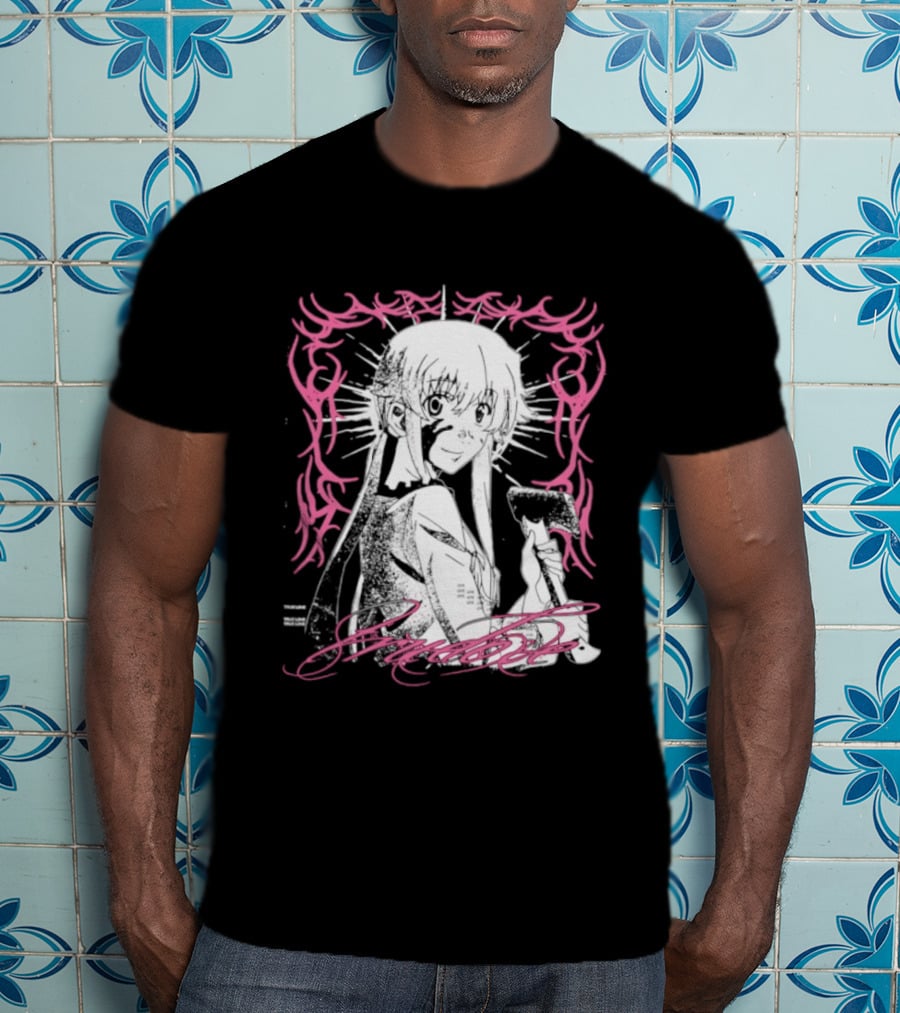 Awesome Yuno Gasai True Love Future Diary Anime Romantic Fan Favorite T-Shirt