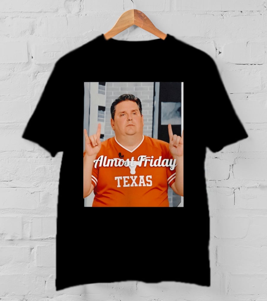 Almost Friday Texas Longhorn Hook 'EM T-Shirt