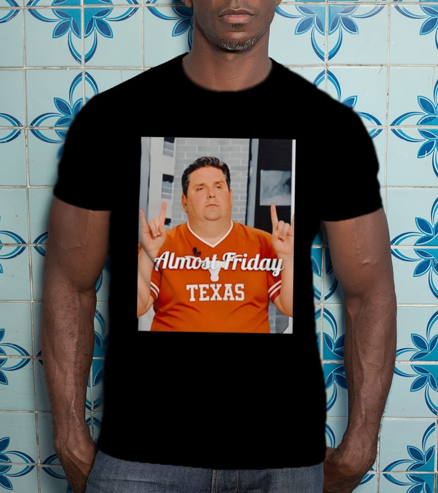 Almost Friday Texas Longhorn Hook 'EM T-Shirt