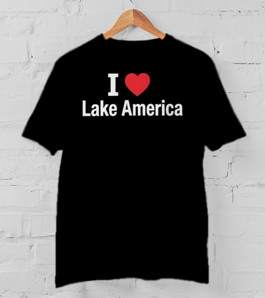 I Love Lake America T-Shirt